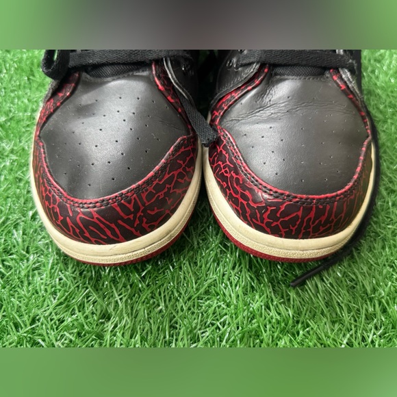 Nike‎ Air Jordan 1 Flight 2 Low Black Red Men's Size 9.5
654465-012 - Picture 8 of 8
